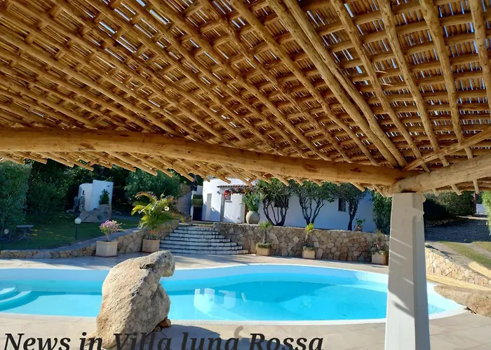 Luna Rossa Con Piscina Villa San Teodoro